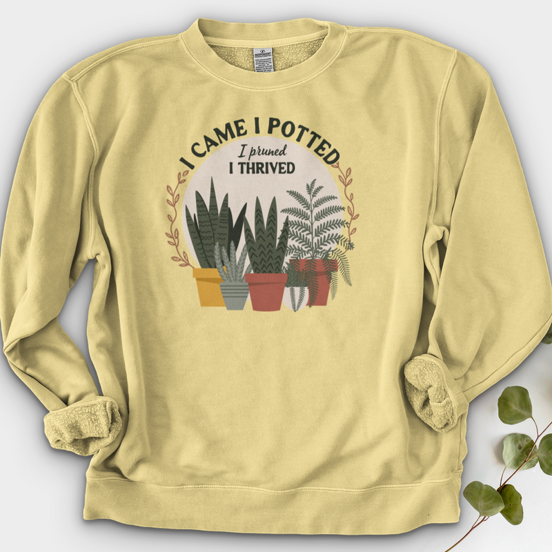 I Came I Potted Crewneck