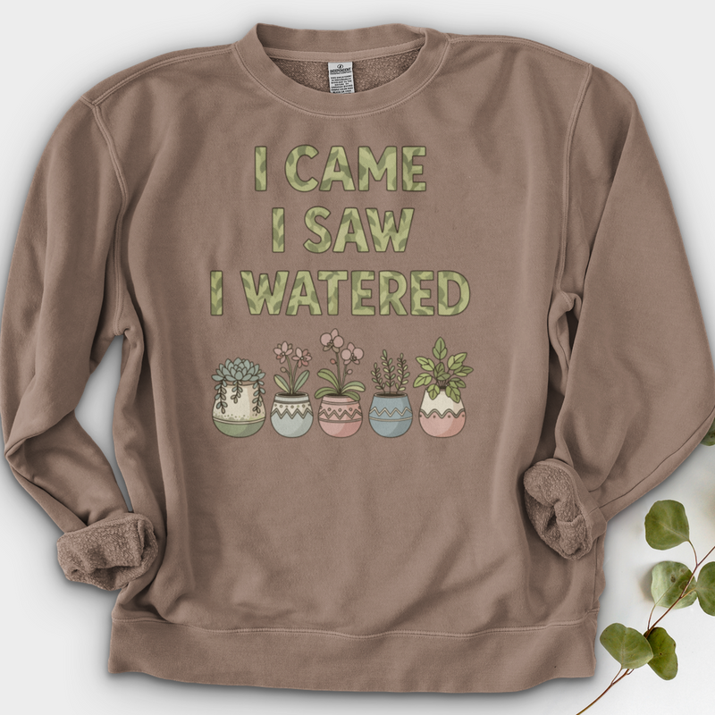 I Come I Saw I Over Crewneck