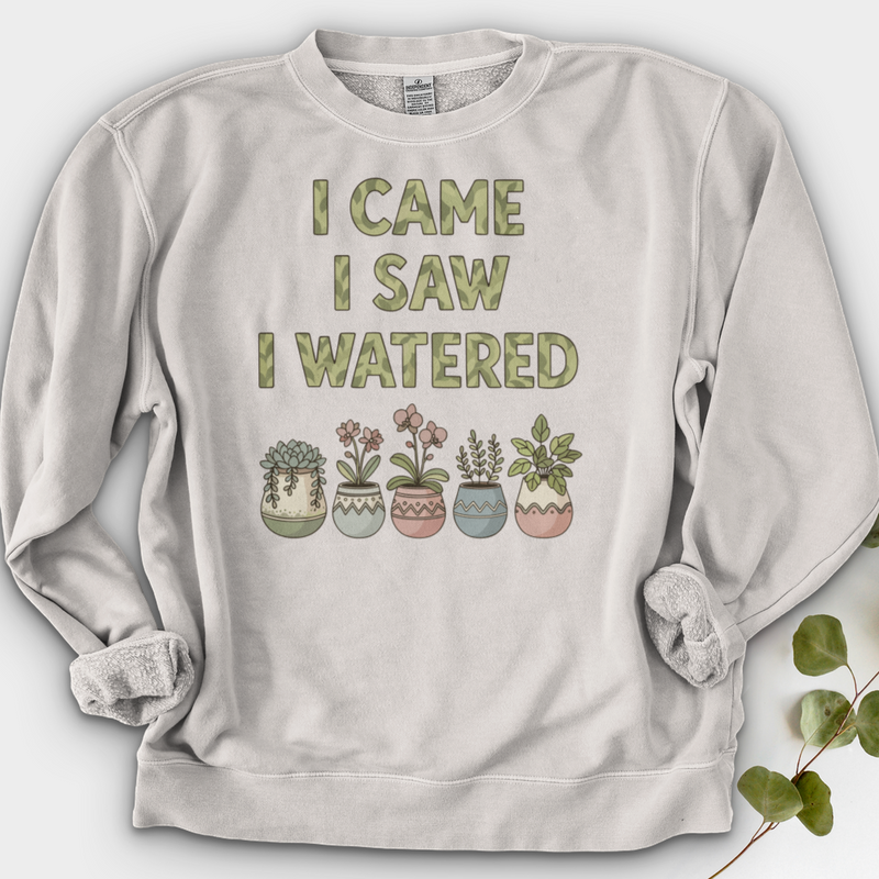 I Come I Saw I Over Crewneck