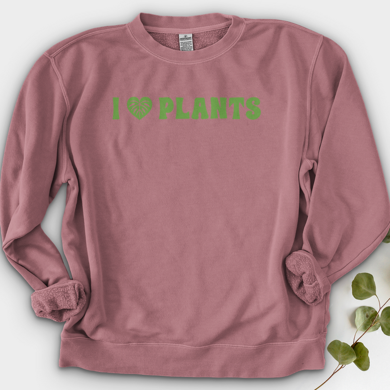 I Love Plants Crewneck