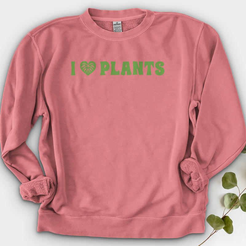 I Love Plants Crewneck