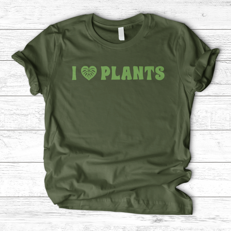 I Love Plants T-Shirt