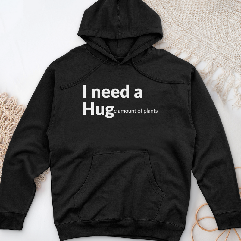 I Need A Hug Midweight Hooded Sweatshirt