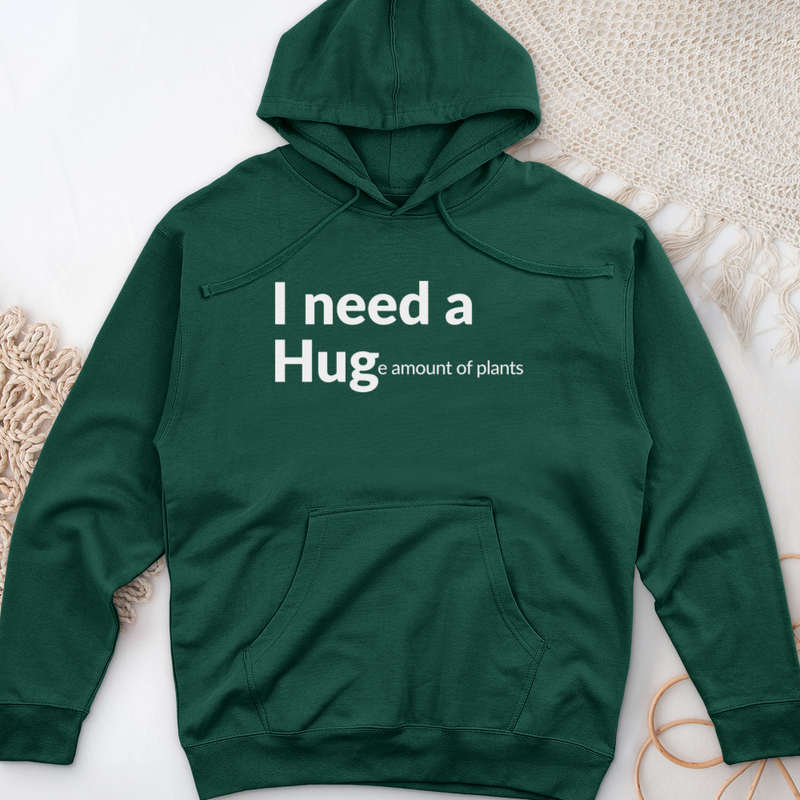 I Need A Hug Midweight Hooded Sweatshirt