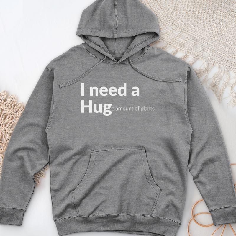 I Need A Hug Midweight Hooded Sweatshirt