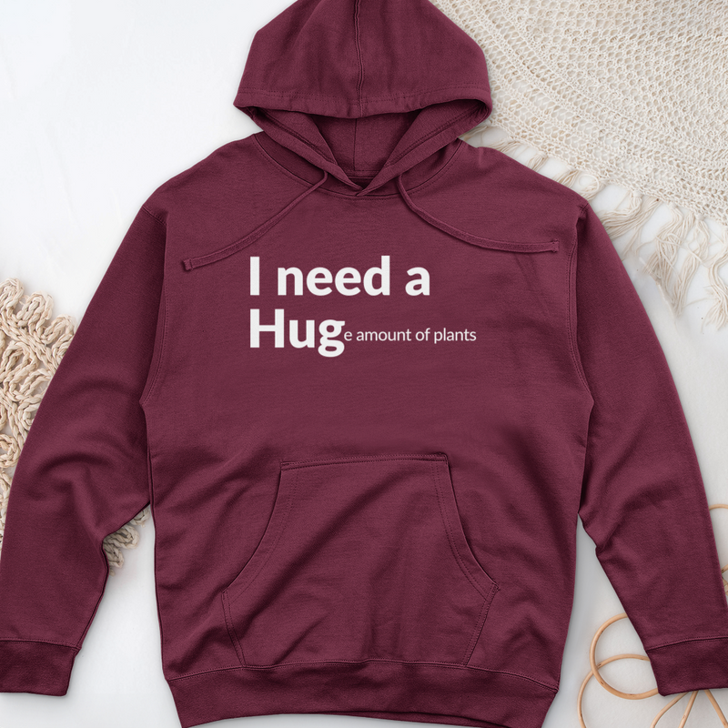 I Need A Hug Midweight Hooded Sweatshirt