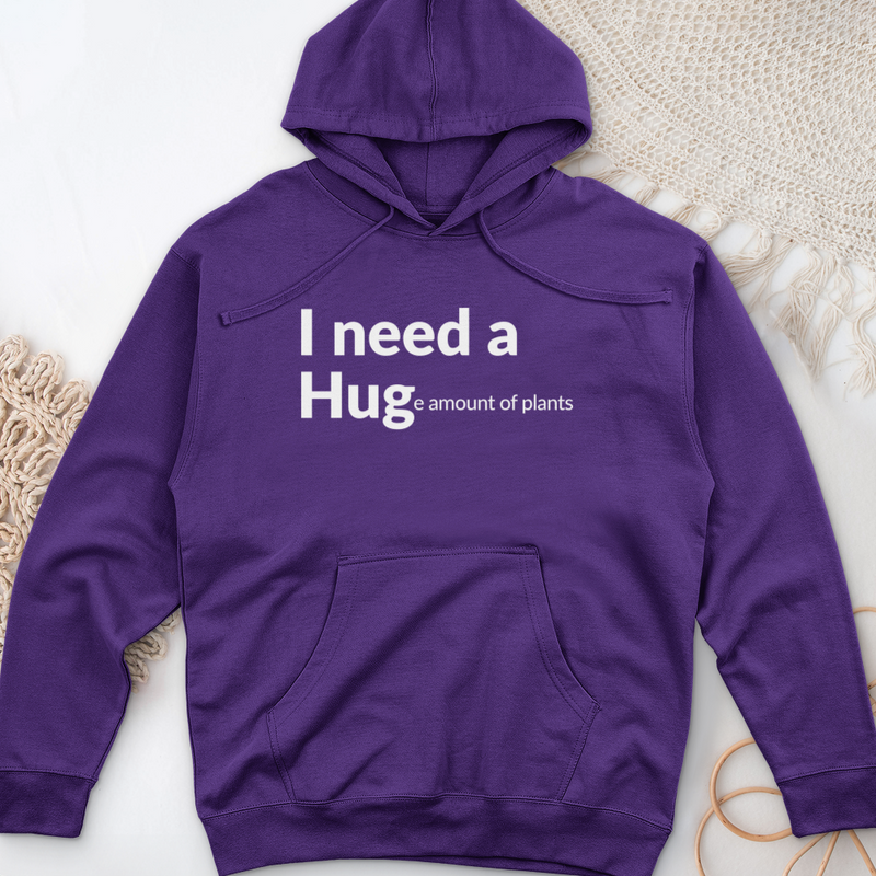 I Need A Hug Midweight Hooded Sweatshirt