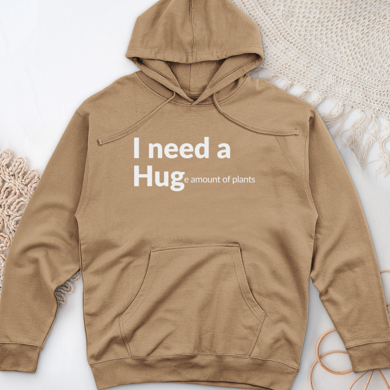 I Need A Hug Midweight Hooded Sweatshirt