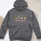 I Talk to My Plants Midweight Hooded Sweatshirt