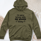 I'm Only Talking With My Plants Today Midweight Hooded Sweatshirt