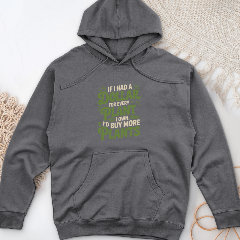 If I Had a Dollar Midweight Hooded Sweatshirt