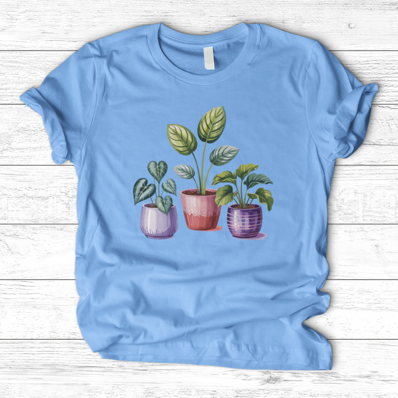 Indoor Houseplants In Decorative Pots T-Shirt