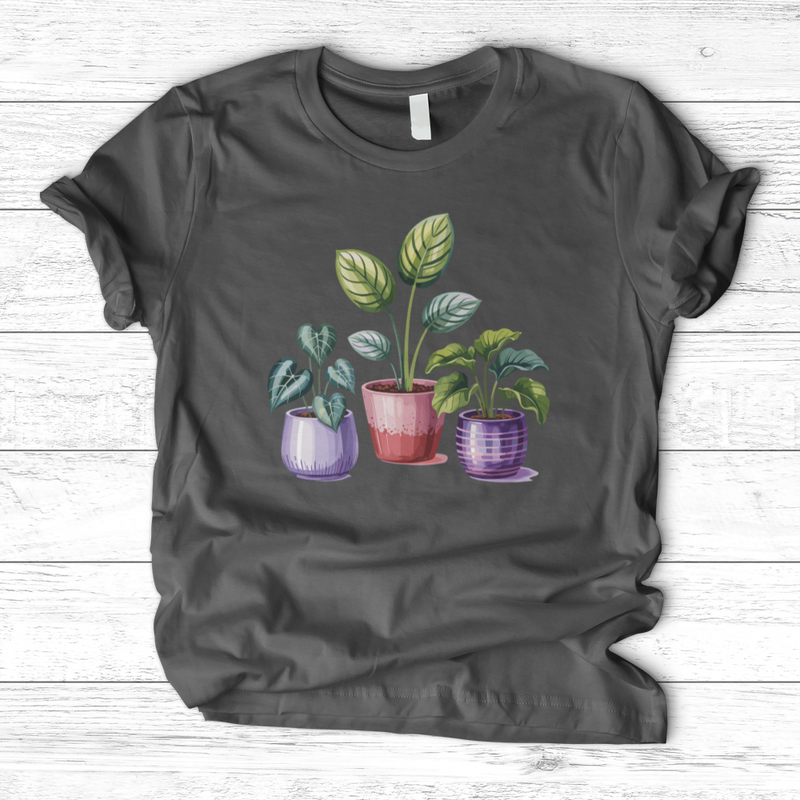 Indoor Houseplants In Decorative Pots T-Shirt