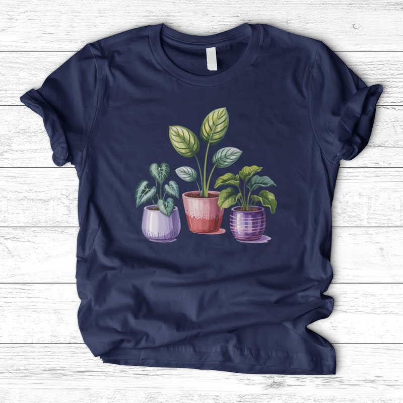 Indoor Houseplants In Decorative Pots T-Shirt
