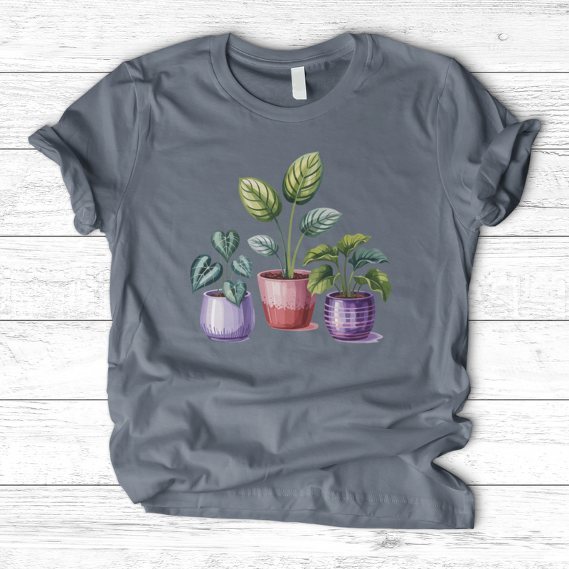 Indoor Houseplants In Decorative Pots T-Shirt