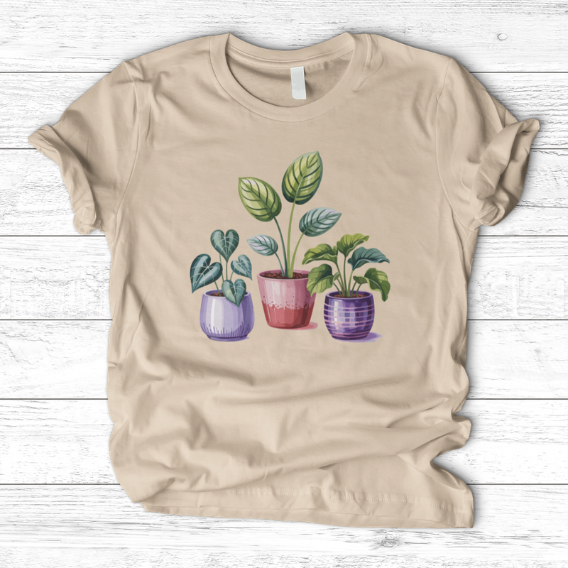 Indoor Houseplants In Decorative Pots T-Shirt