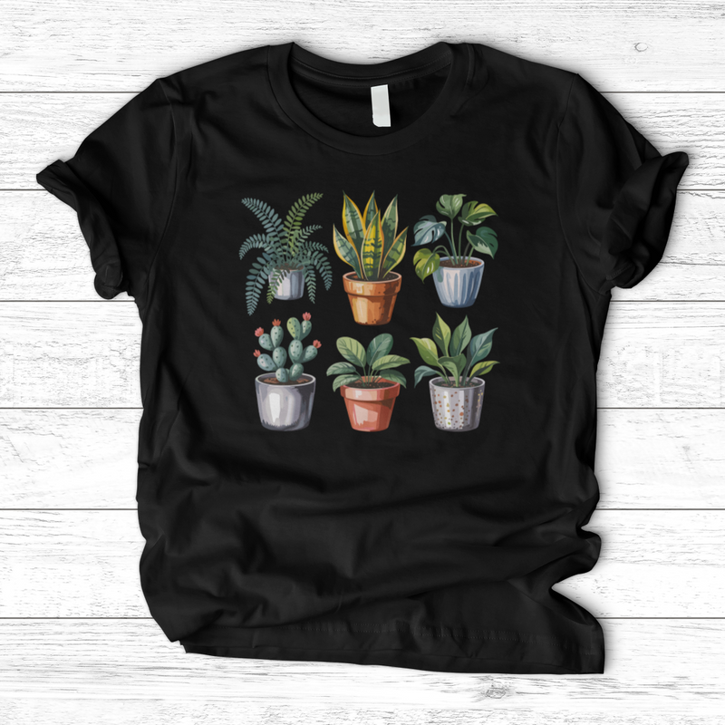 Houseplants In Pot T-Shirt