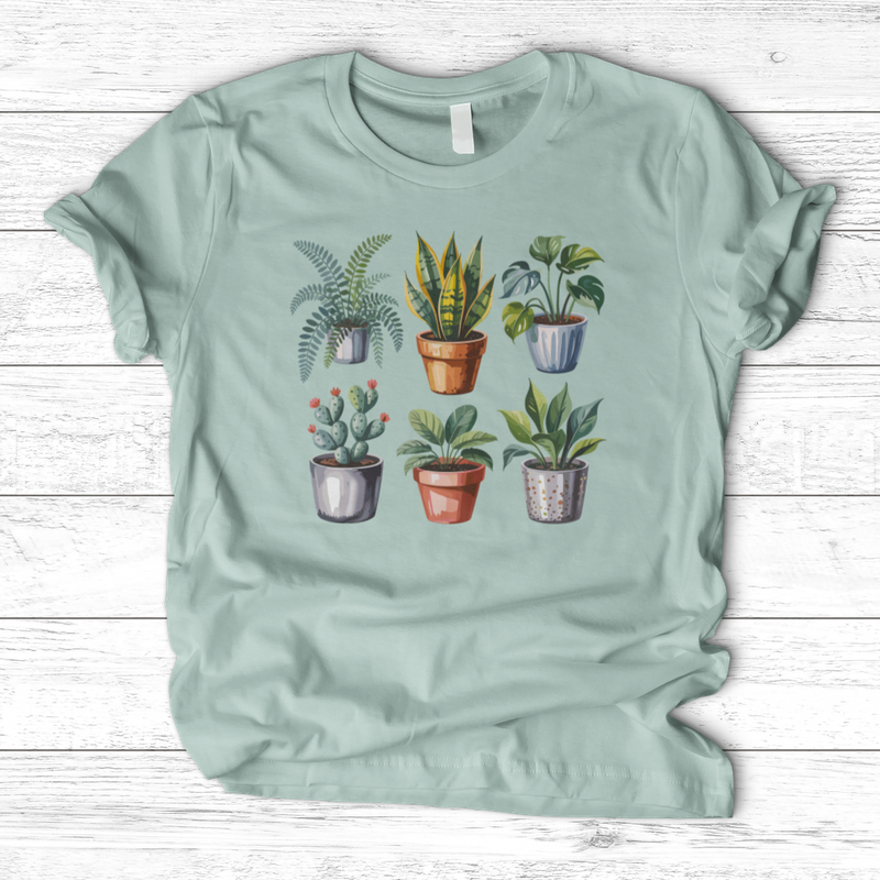 Houseplants In Pot T-Shirt