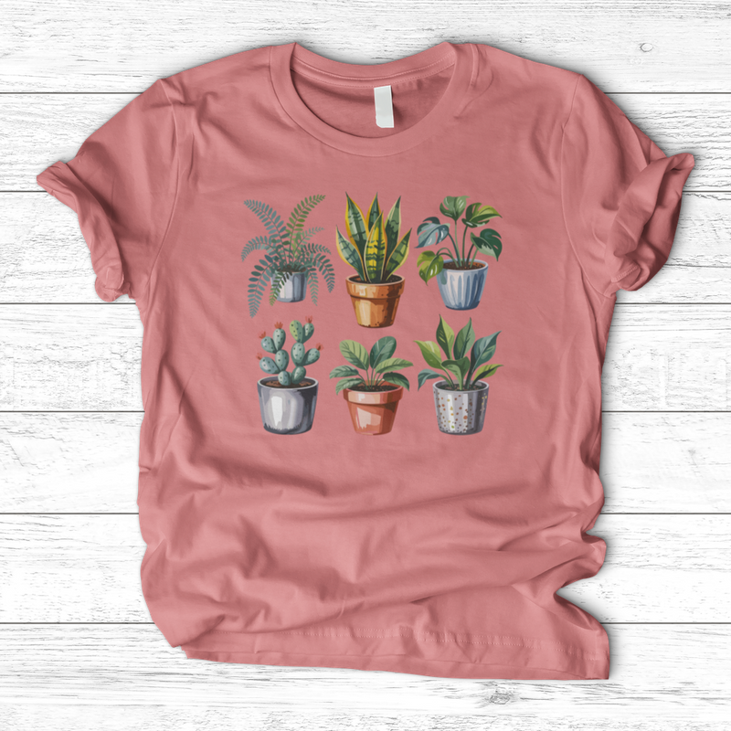 Houseplants In Pot T-Shirt