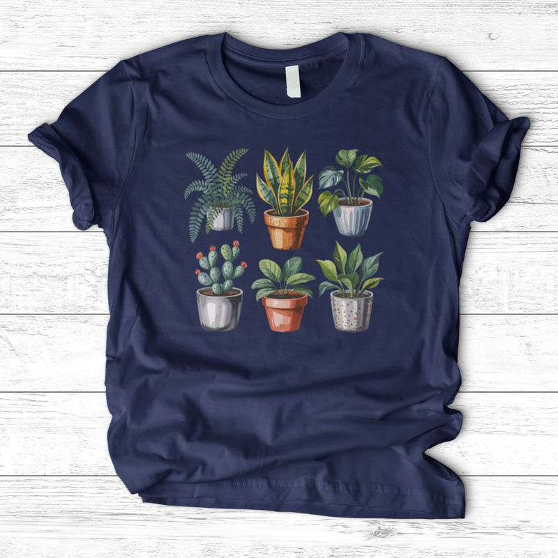 Houseplants In Pot T-Shirt