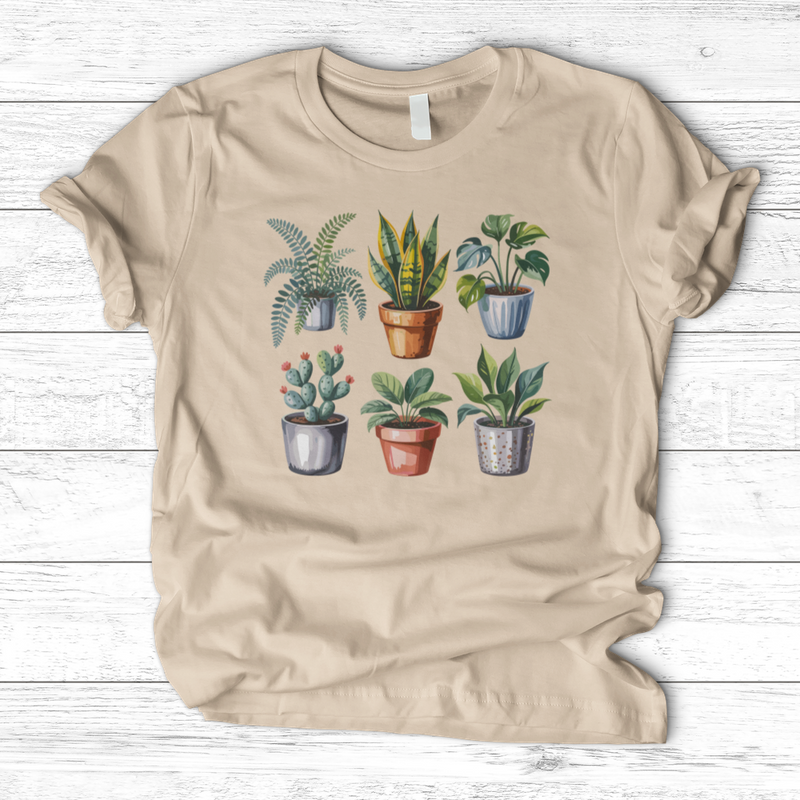 Houseplants In Pot T-Shirt