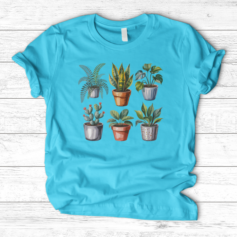 Houseplants In Pot T-Shirt