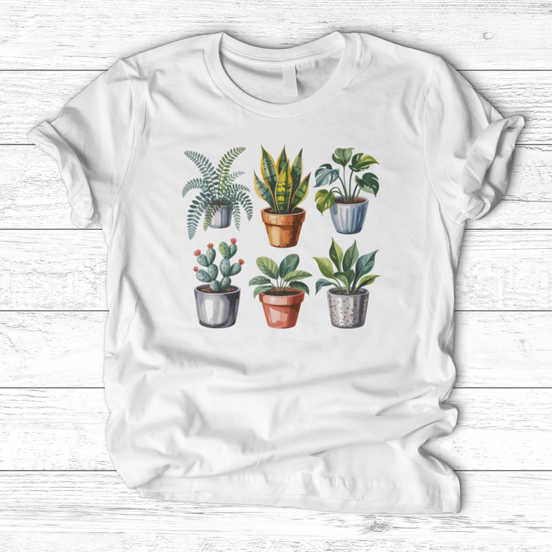 Houseplants In Pot T-Shirt