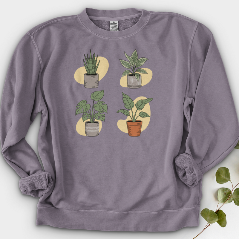Indoor Potted Plants Crewneck