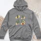 Indoor Potted Plants Midweight Hooded Sweatshirt