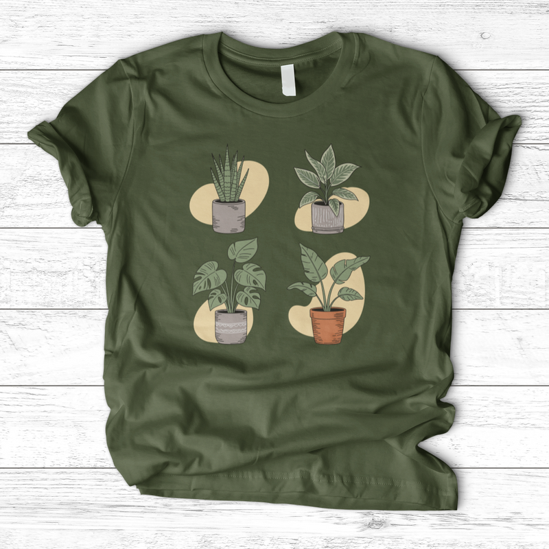 Indoor Potted Plants T-Shirt