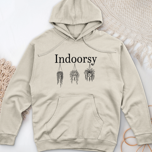 Indoorsy Midweight Hooded Sweatshirt