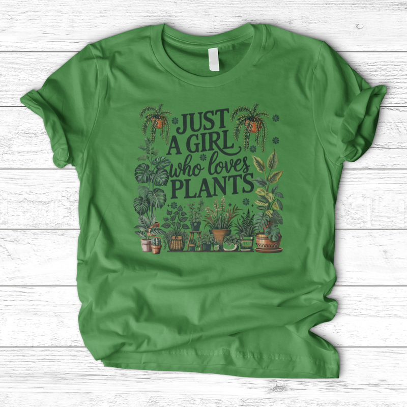 Just A Girl Who Loves Plants T-Shirt
