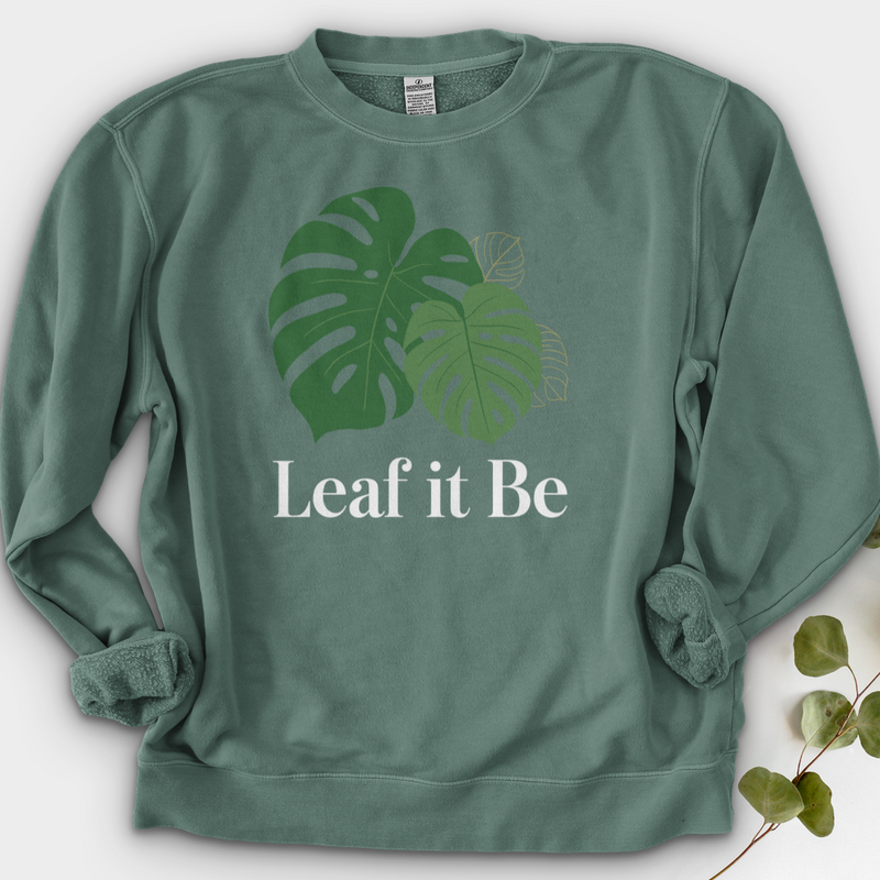 Leaf it Be Crewneck