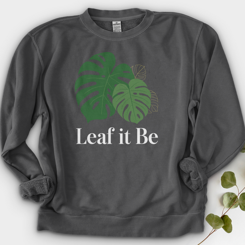Leaf it Be Crewneck