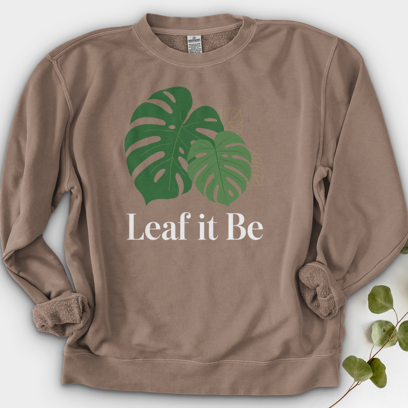 Leaf it Be Crewneck