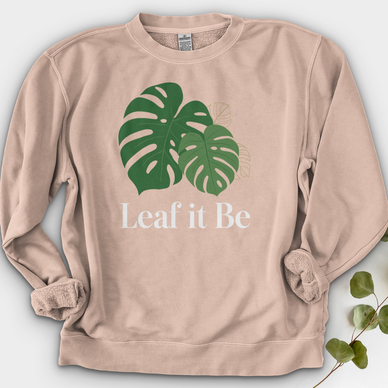 Leaf it Be Crewneck