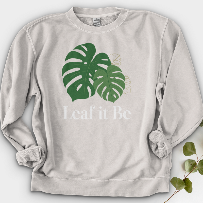 Leaf it Be Crewneck
