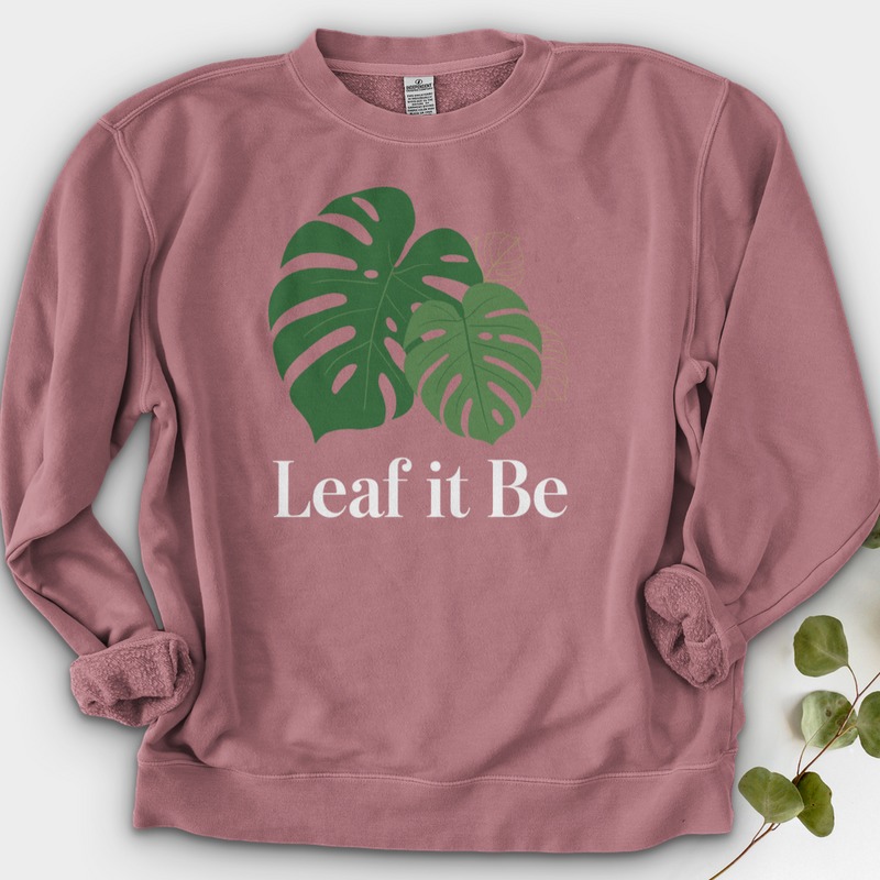 Leaf it Be Crewneck