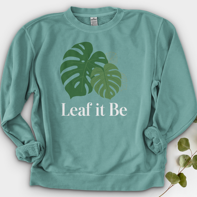 Leaf it Be Crewneck