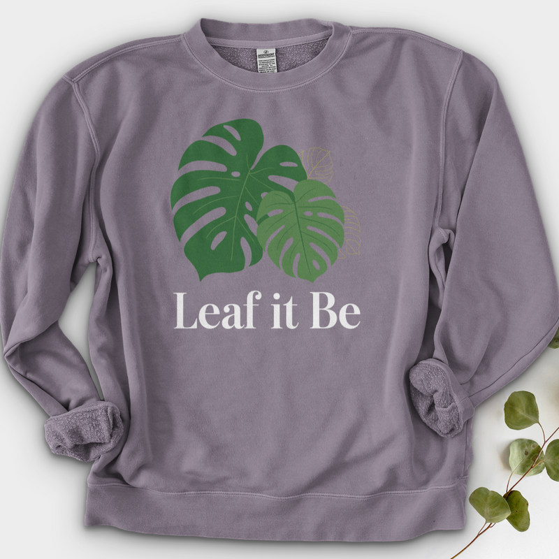 Leaf it Be Crewneck