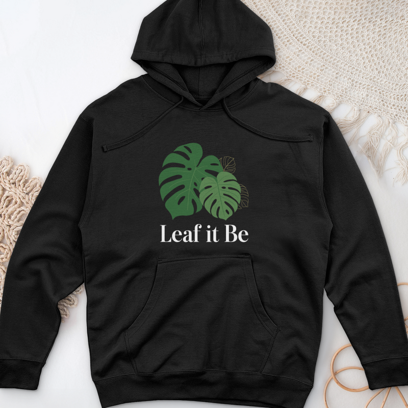 Leaf it Be Midweight Hooded Sweatshirt