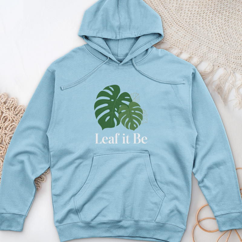 Leaf it Be Midweight Hooded Sweatshirt