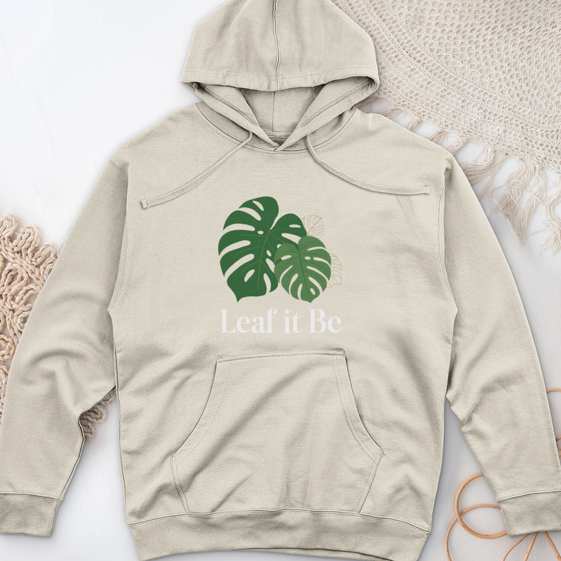 Leaf it Be Midweight Hooded Sweatshirt