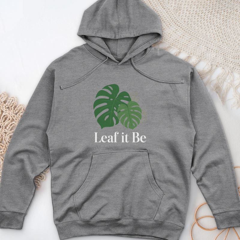 Leaf it Be Midweight Hooded Sweatshirt