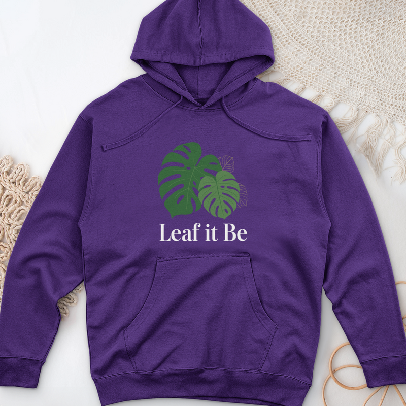 Leaf it Be Midweight Hooded Sweatshirt