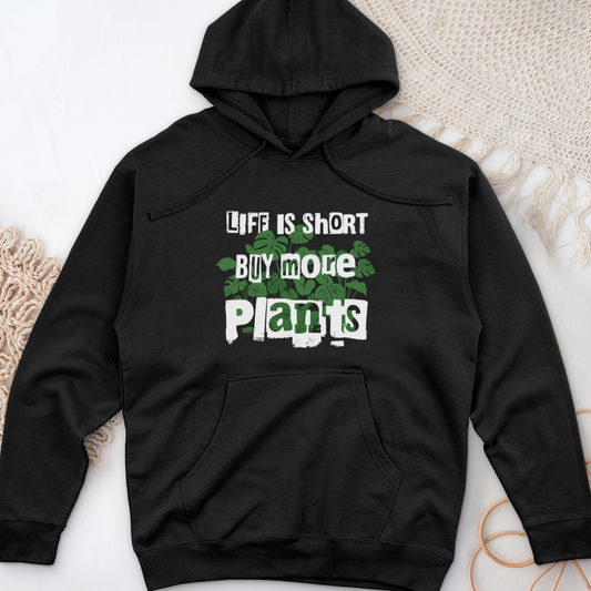 Life Is Short Midweight Hooded Sweatshirt