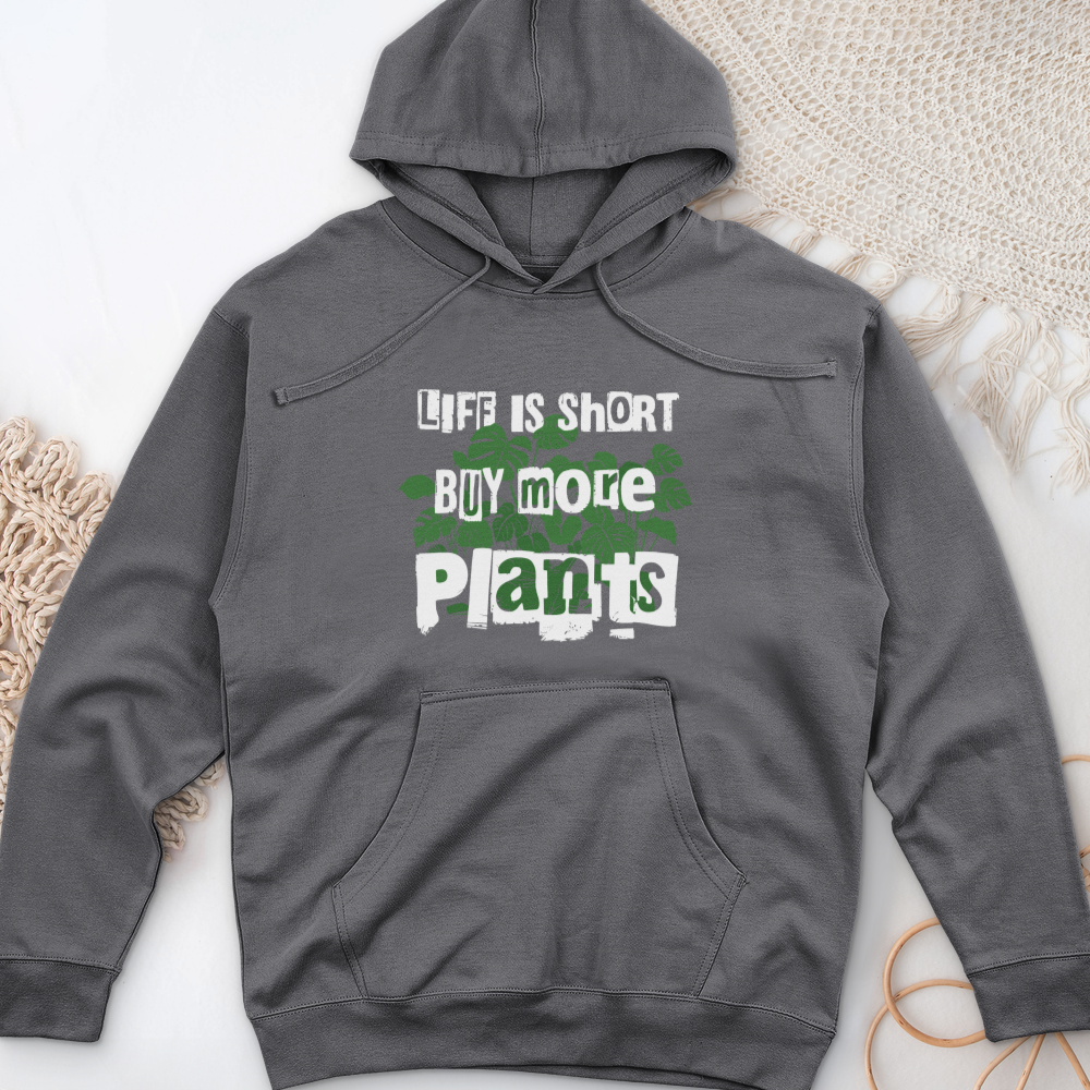 Life Is Short Midweight Hooded Sweatshirt