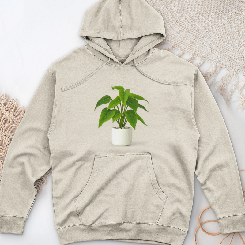 Mkono House Plants Midweight Hooded Sweatshirt