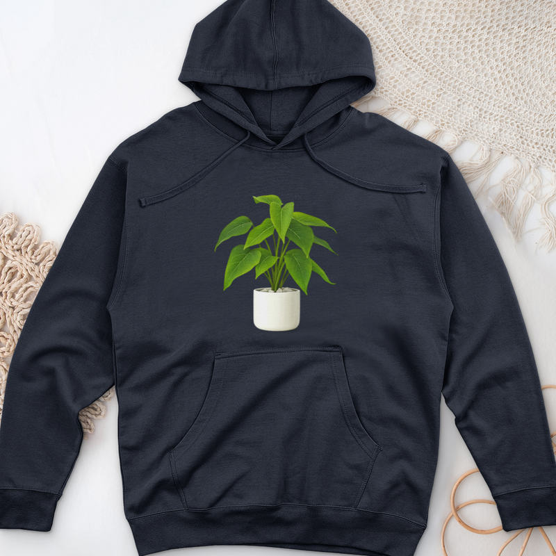 Mkono House Plants Midweight Hooded Sweatshirt