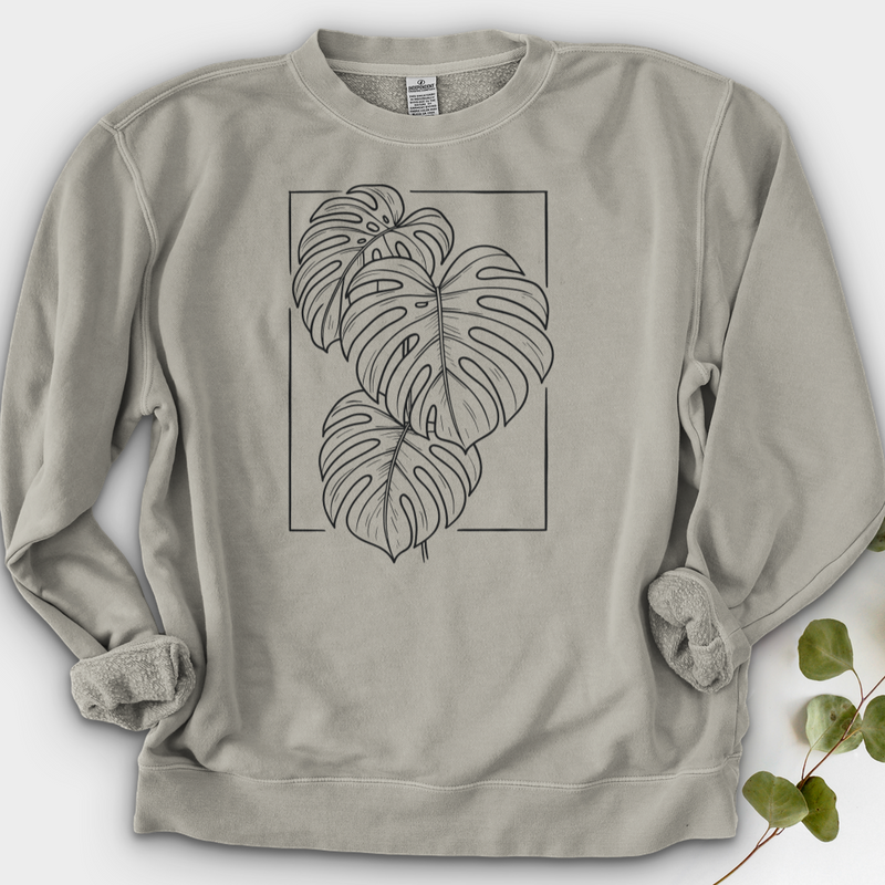 Monstera Deliciosa Crewneck